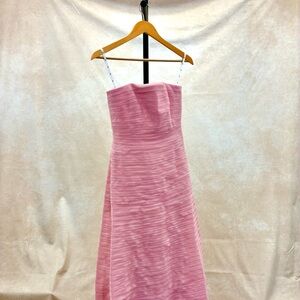 Aje pink maxi dress